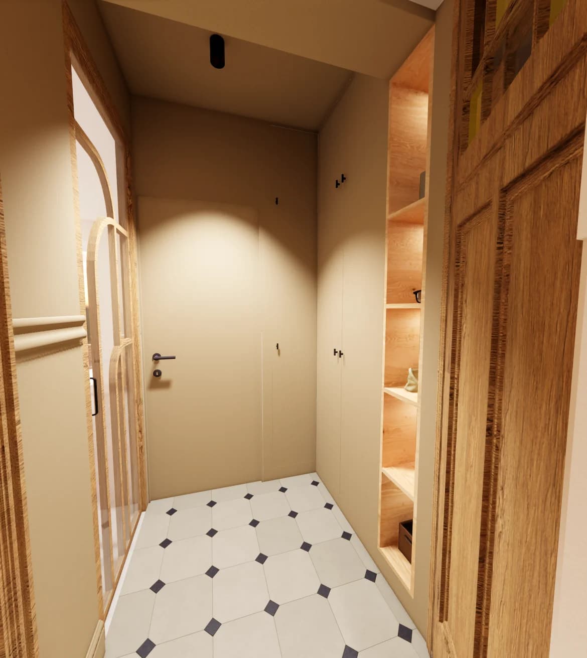 sas entrée rangements sur mesure